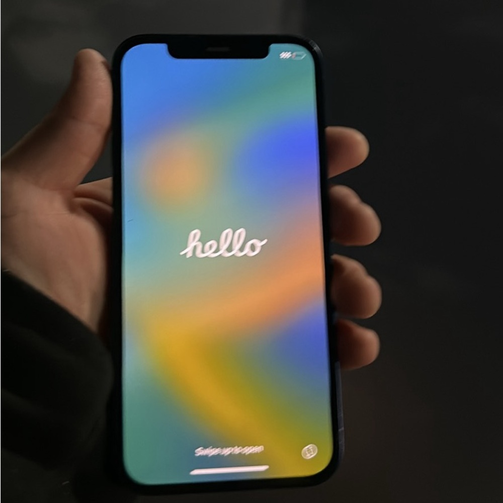 Blue IPhone 12